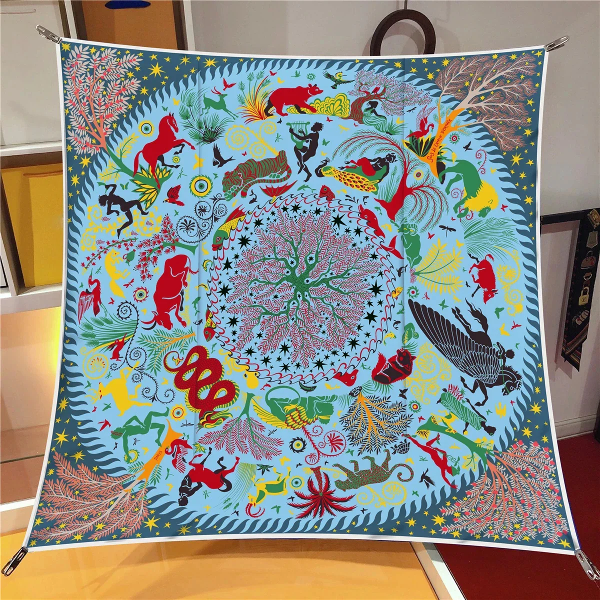 Sciarpa Prestige 100% seta | La Parisienne - immagine 3