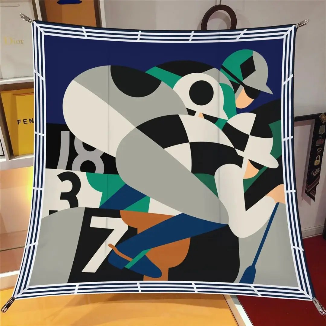 Sciarpa Prestige 100% seta | La Parisienne - immagine 7