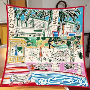 Sciarpa Prestige 100% seta | La Parisienne