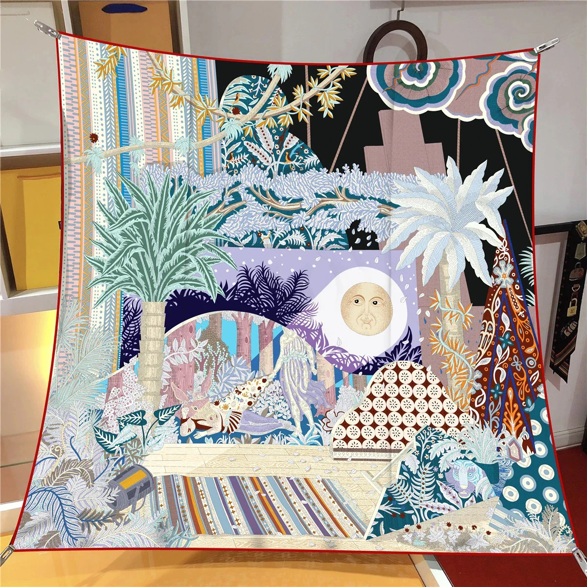 Sciarpa Prestige 100% seta | La Parisienne - immagine 2