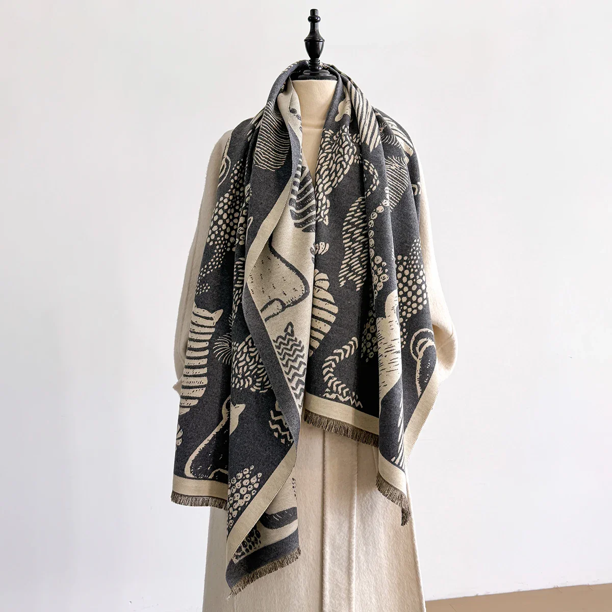 Elegante sciarpa Notre-Dame | La Parisienne - immagine 4