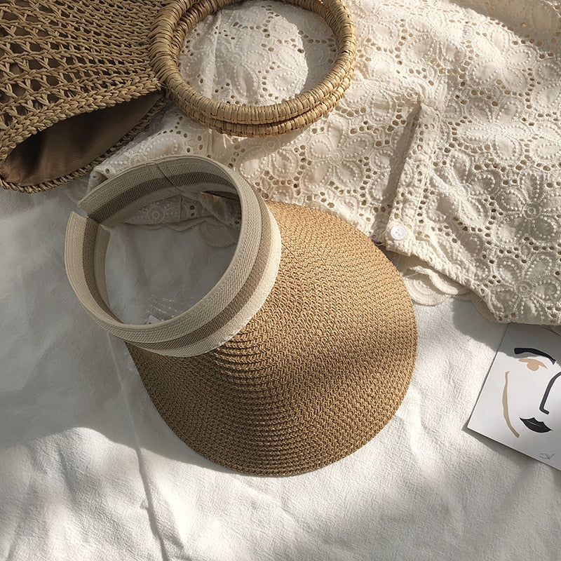 Cappello di paglia stile Joker con visiera Donna. La Parisienne - immagine 3