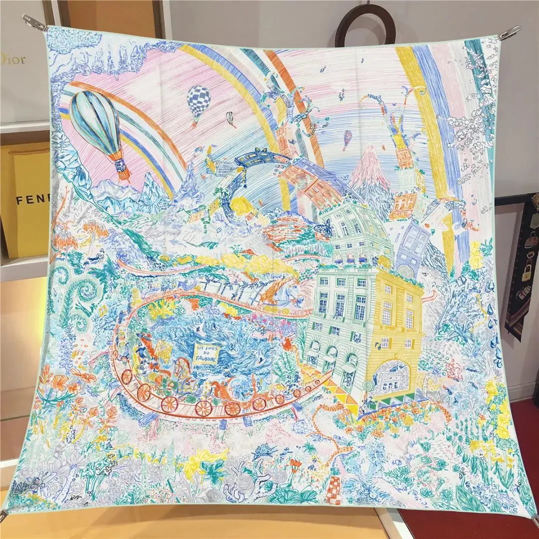 Sciarpa Prestige 100% seta | La Parisienne