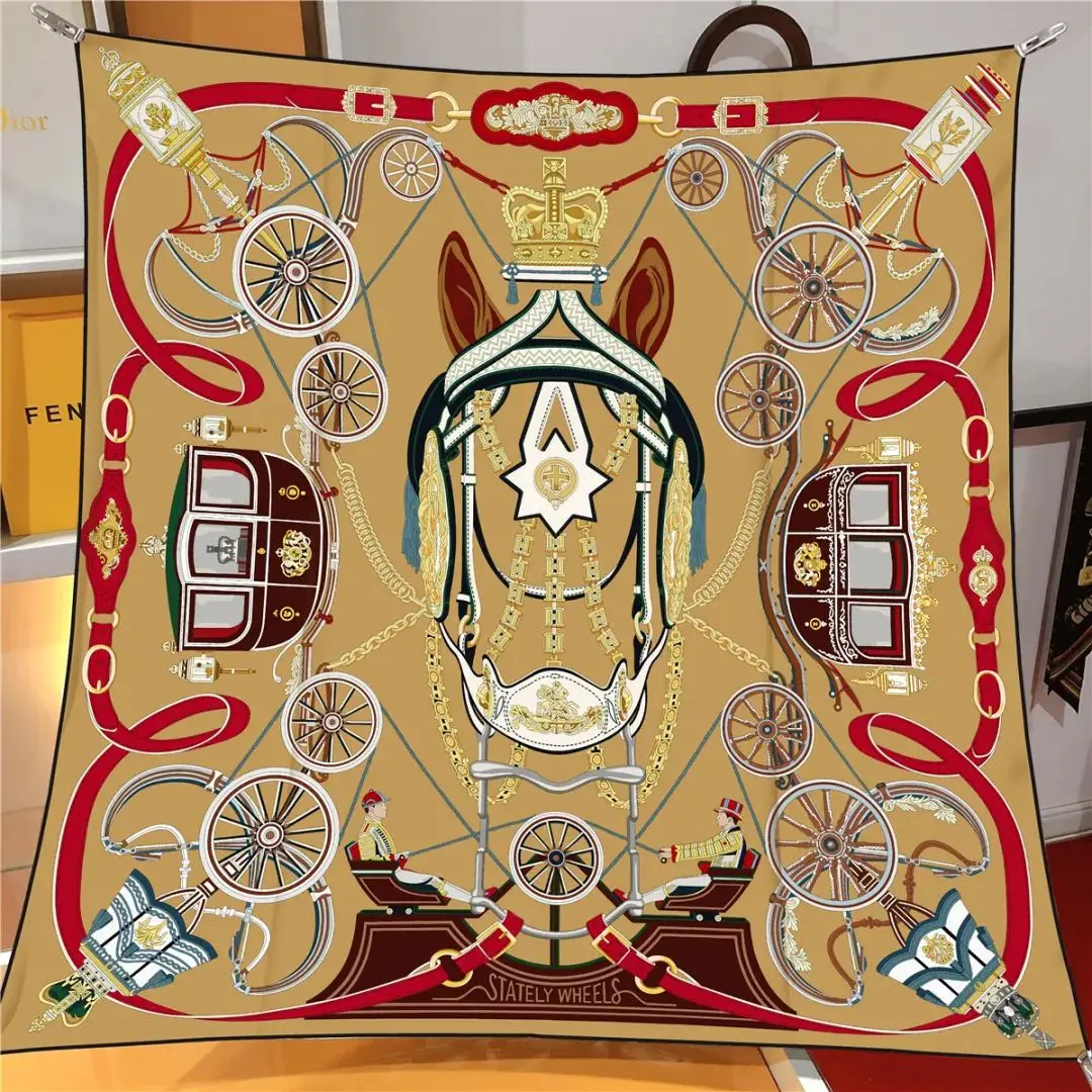 Sciarpa Prestige 100% seta | La Parisienne - immagine 3