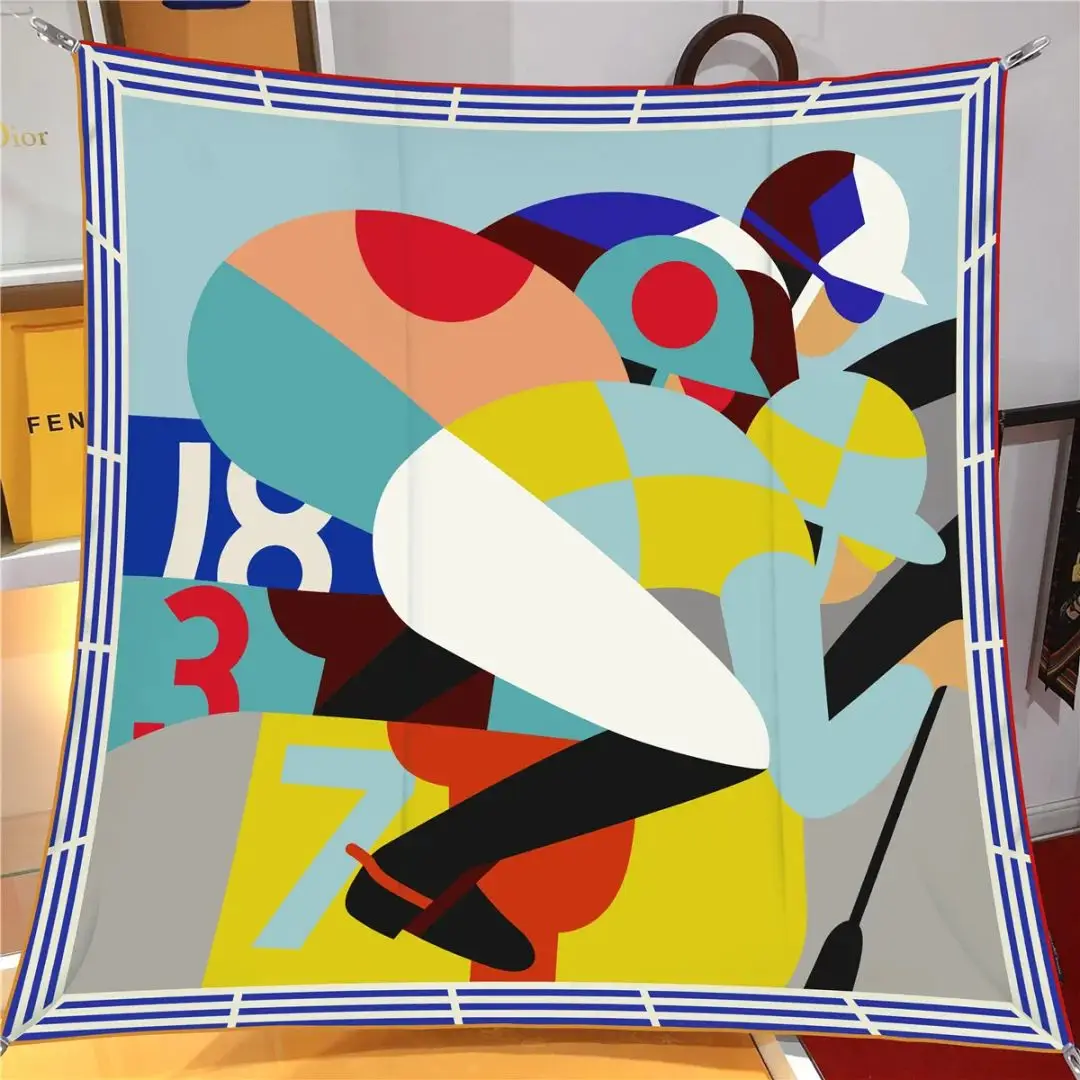 Sciarpa Prestige 100% seta | La Parisienne - immagine 5