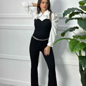 Leggings a zampa GIU0573