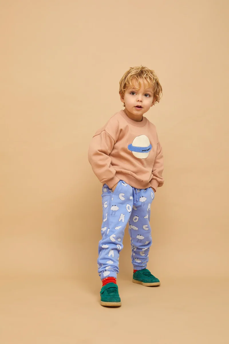 Felpa color nocciola Saturno - immagine 3