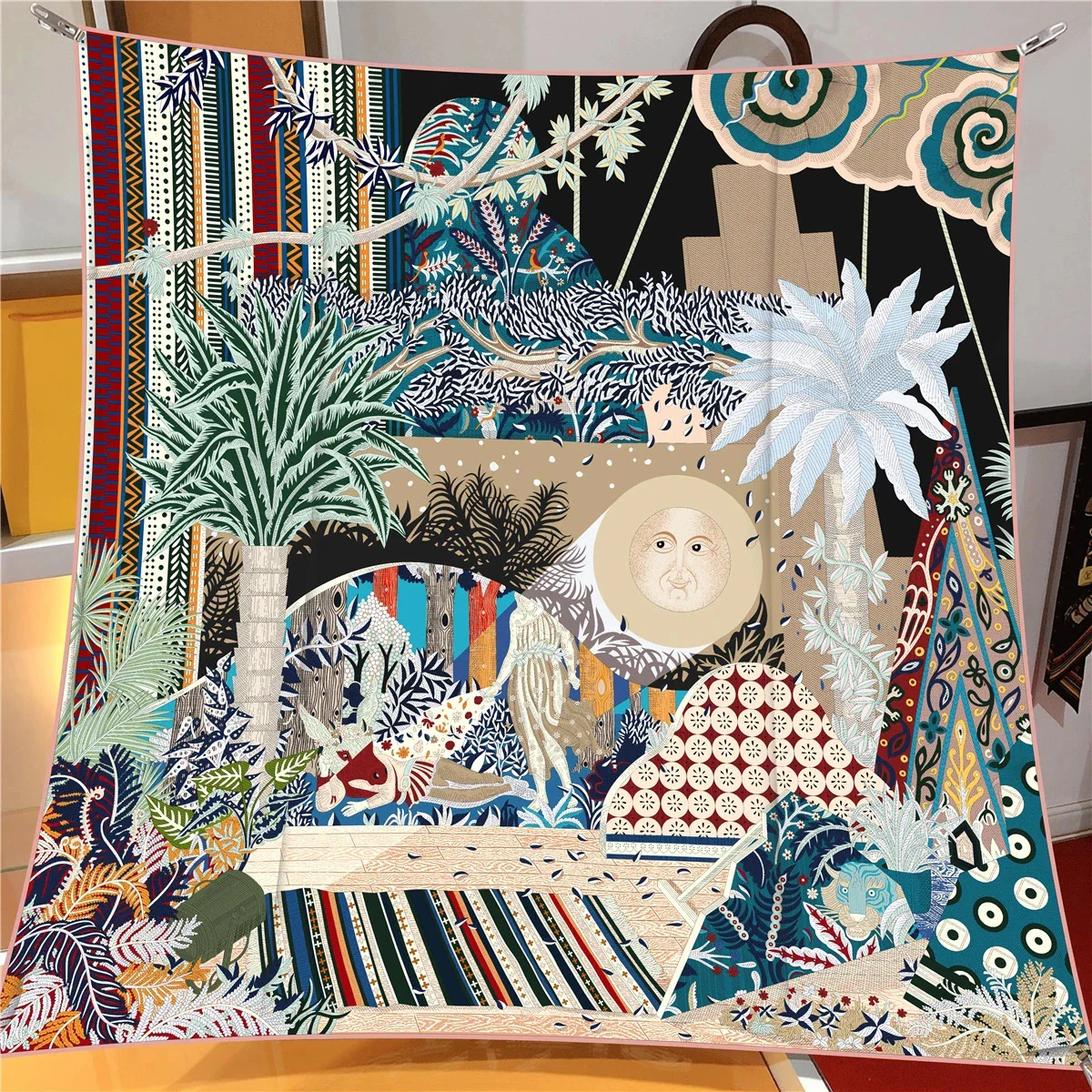 Sciarpa Prestige 100% seta | La Parisienne - immagine 3