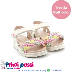 Sandali Treccia Multicolor