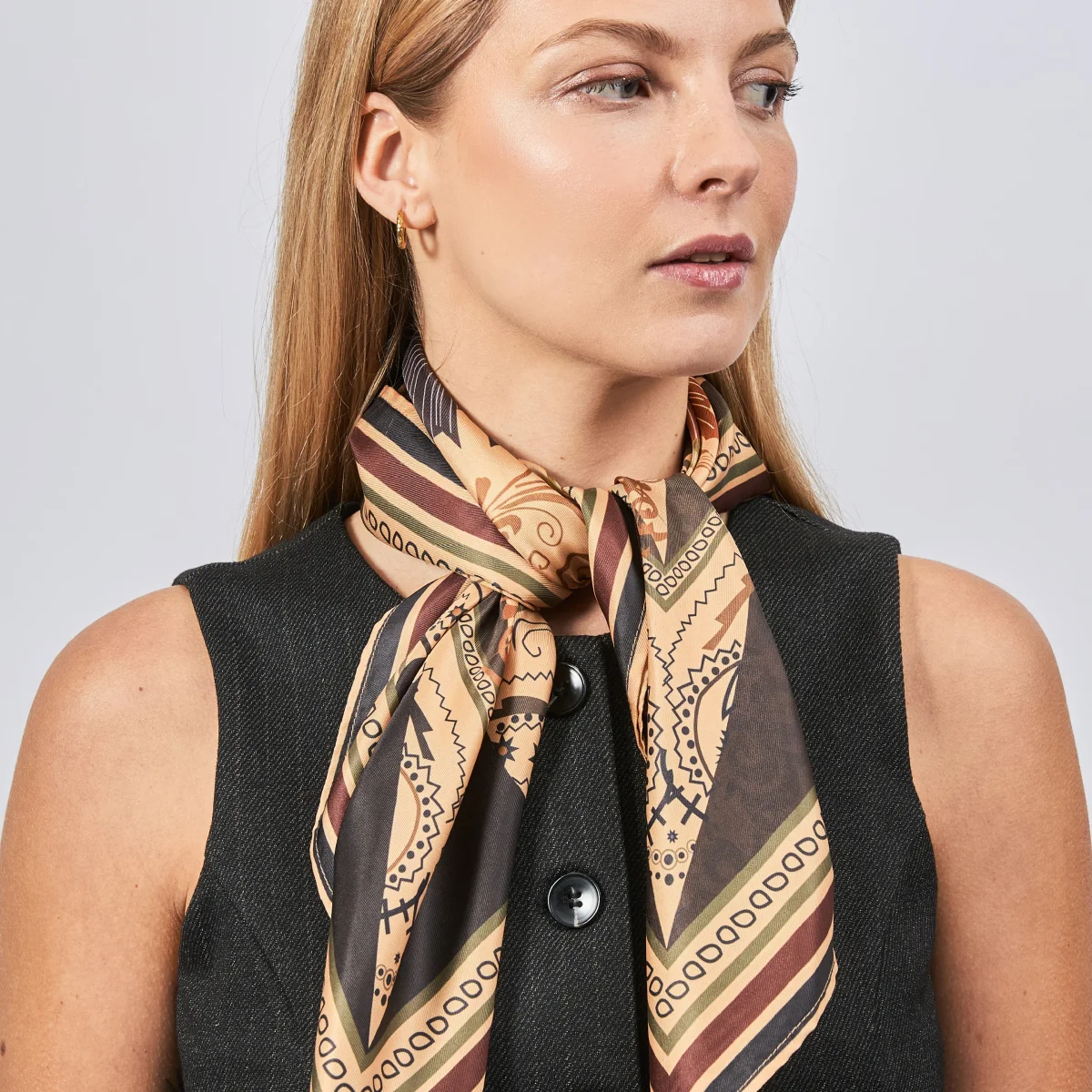 Sciarpa 100% seta Signature | La Parisienne