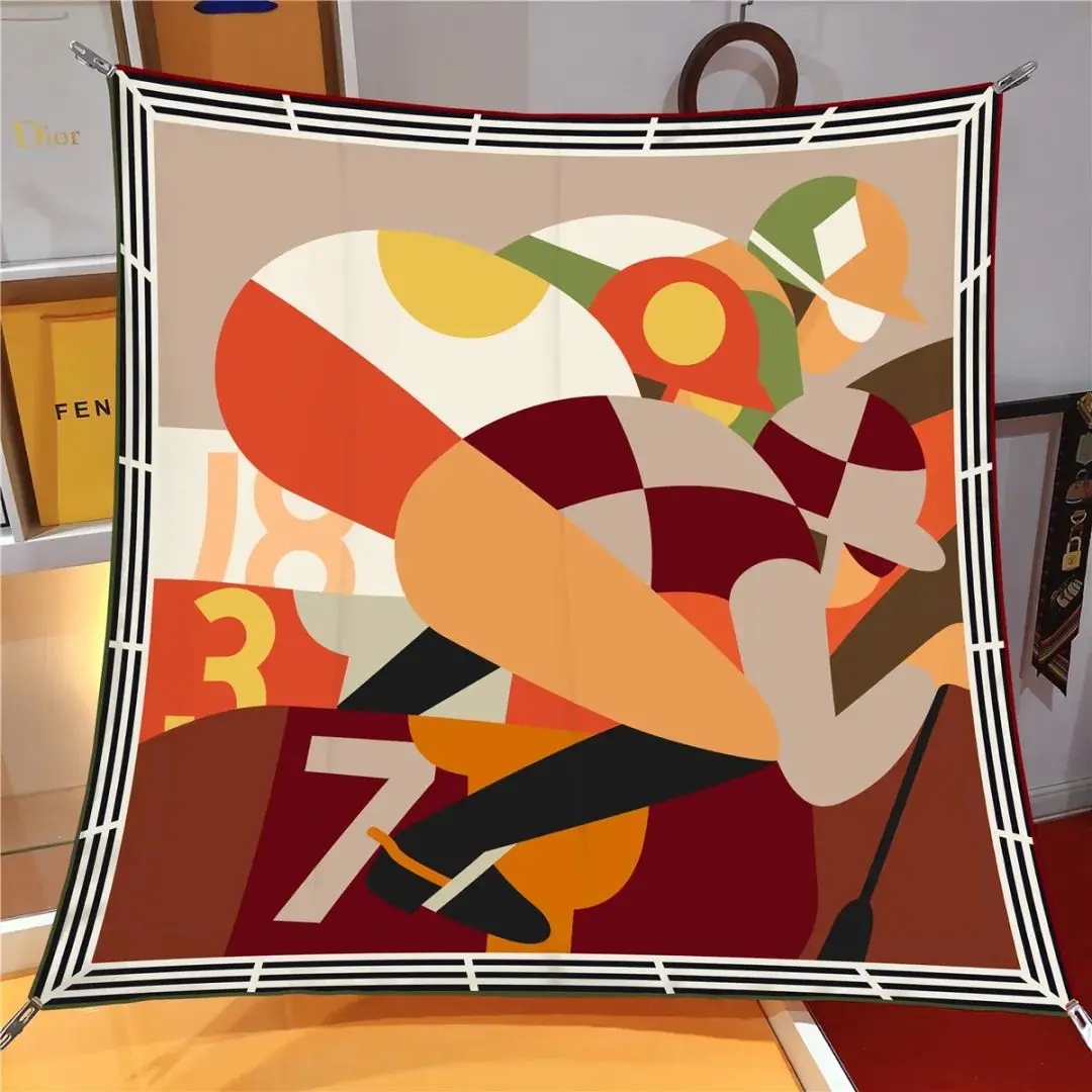 Sciarpa Prestige 100% seta | La Parisienne - immagine 4