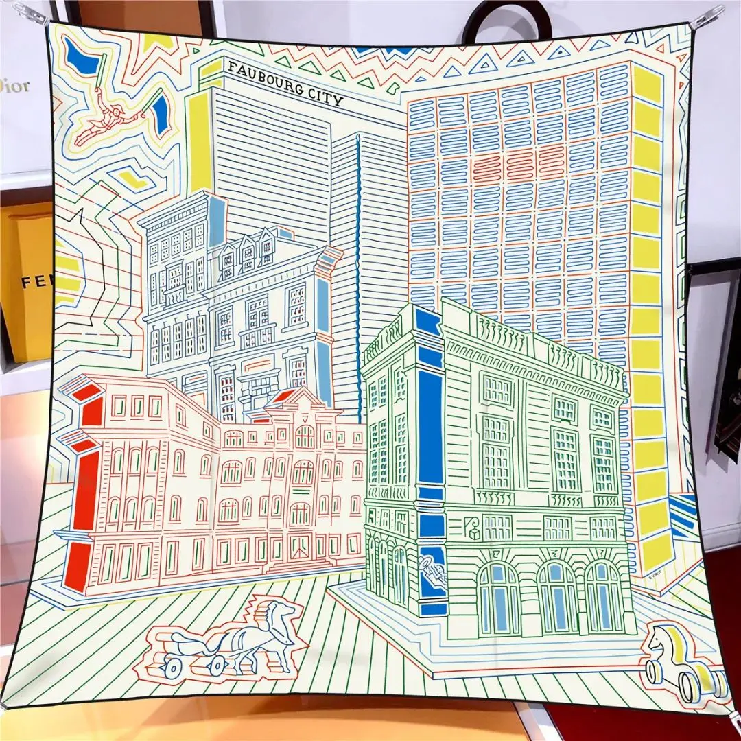 Sciarpa Prestige 100% seta | La Parisienne