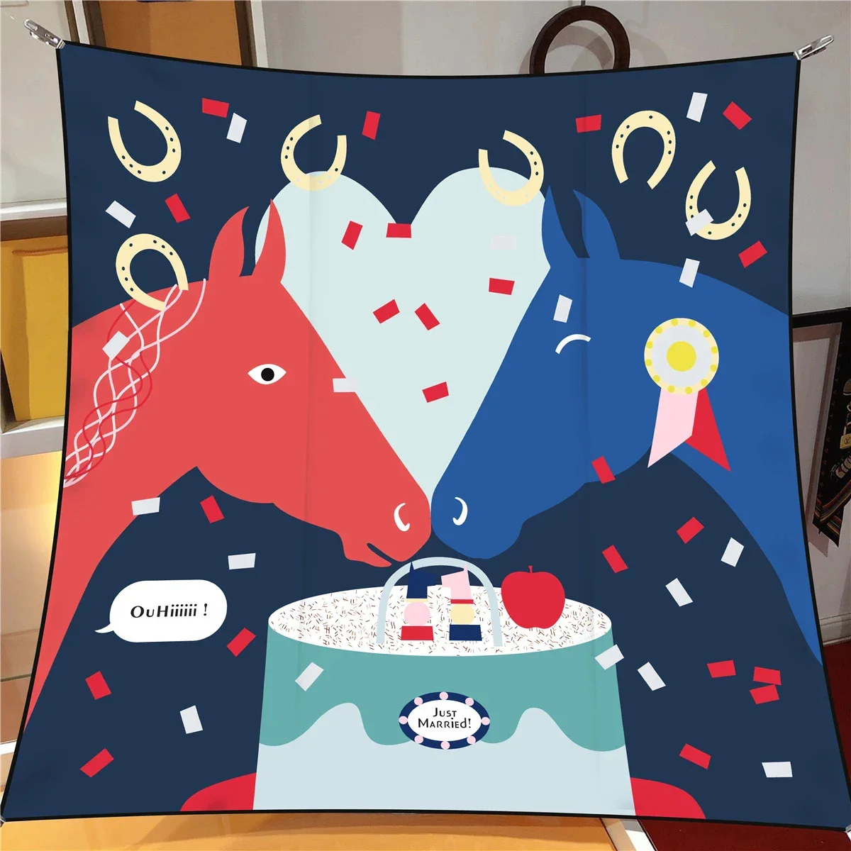 Sciarpa Prestige 100% seta | La Parisienne - immagine 2