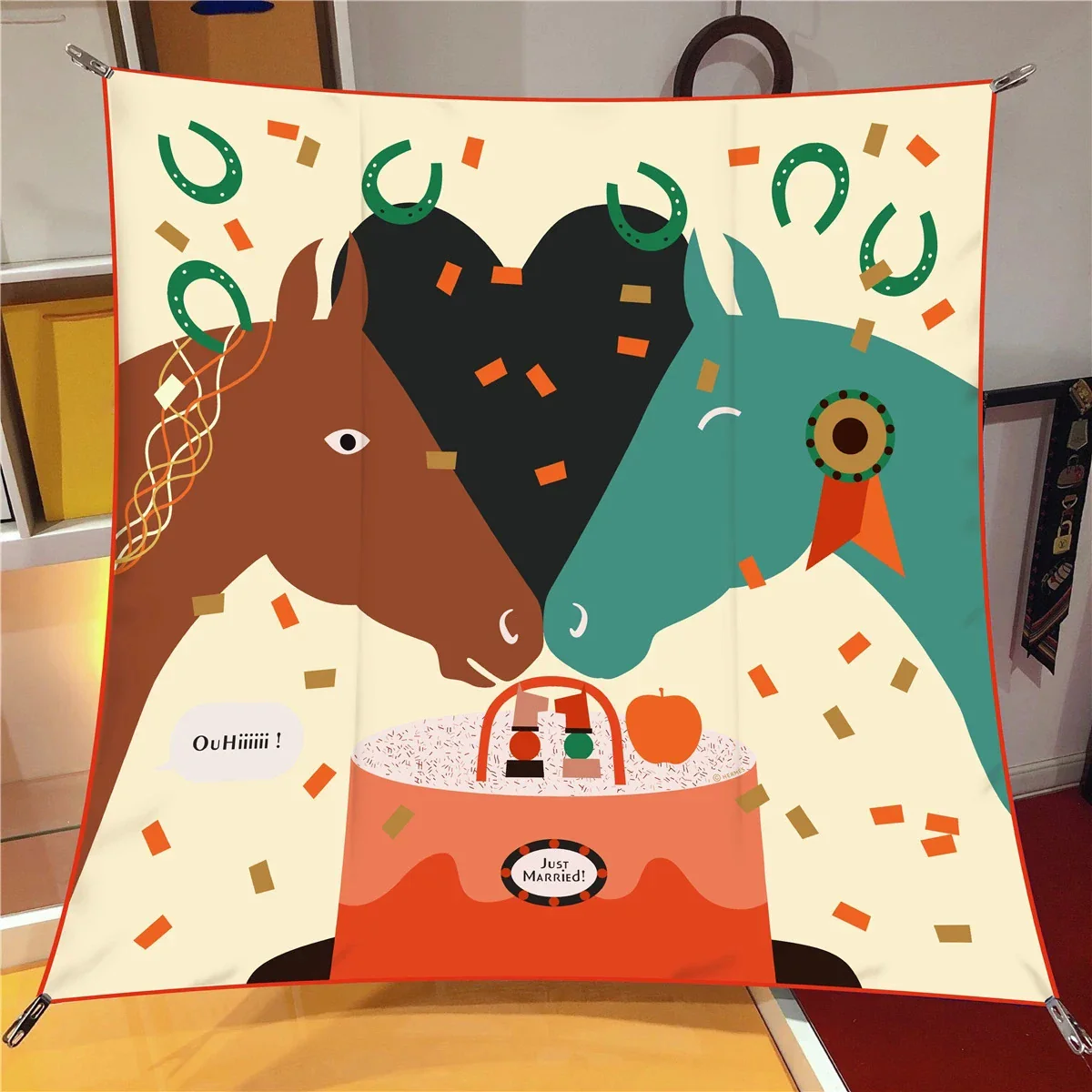 Sciarpa Prestige 100% seta | La Parisienne - immagine 4