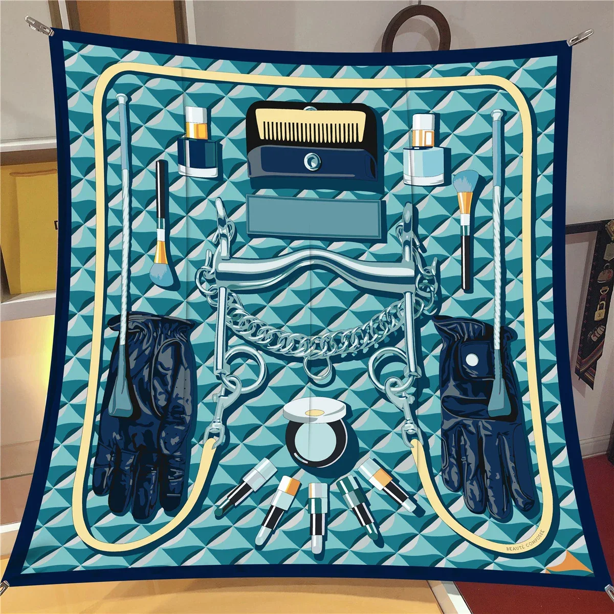 Sciarpa Prestige 100% seta | La Parisienne - immagine 5