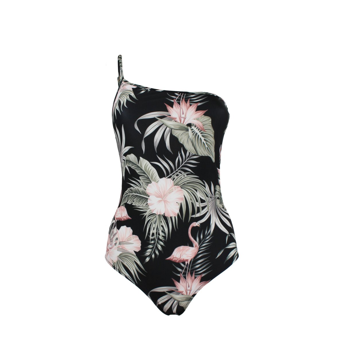 Wikini – Costume Intero Monospalla Fantasia - immagine 2