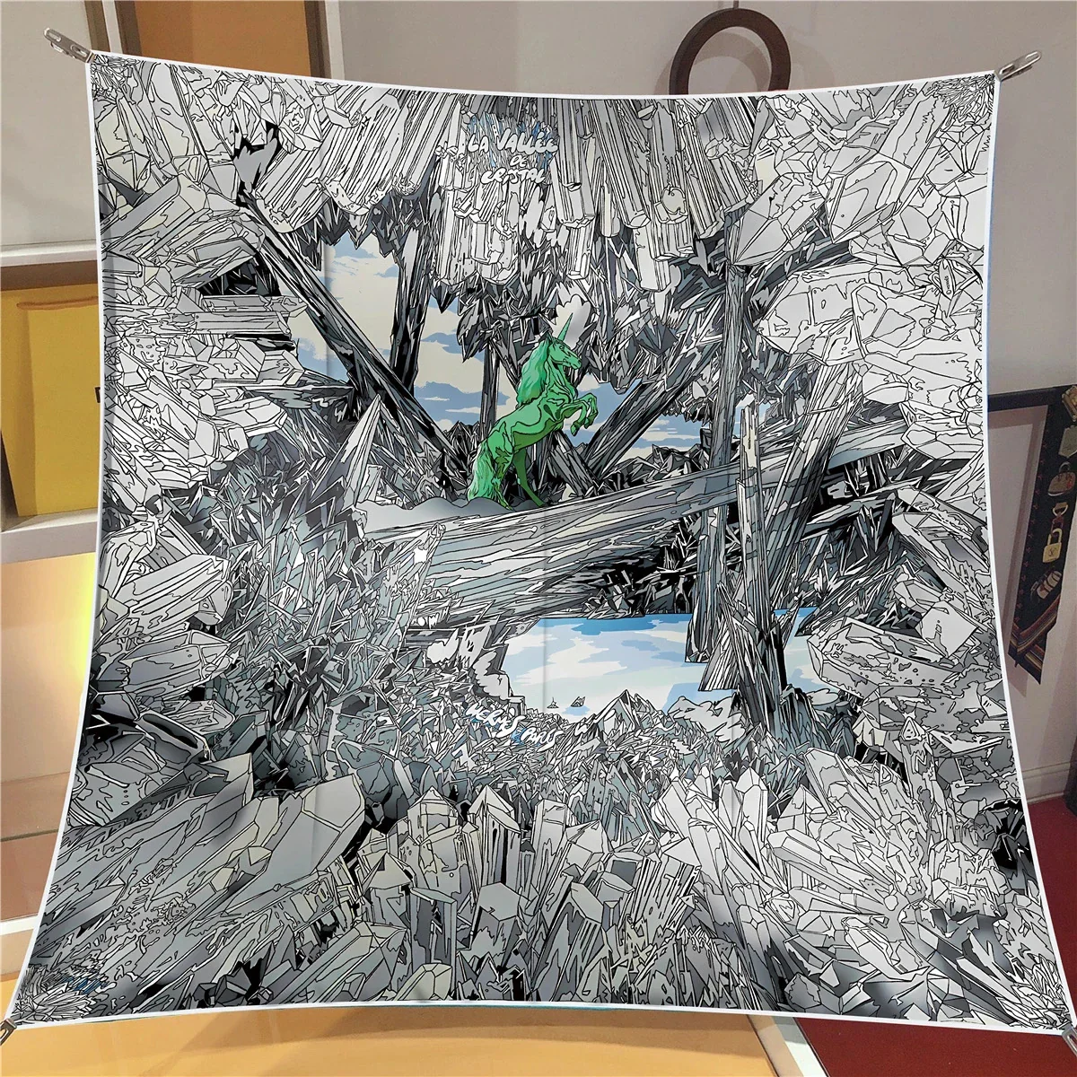 Sciarpa Prestige 100% seta | La Parisienne - immagine 8