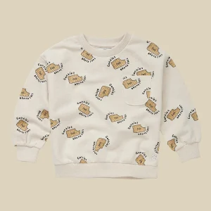 Felpa maniche lunghe con Cookies