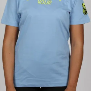 T-SHIRT DONNA AZZURRA
