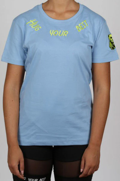 T-SHIRT DONNA AZZURRA
