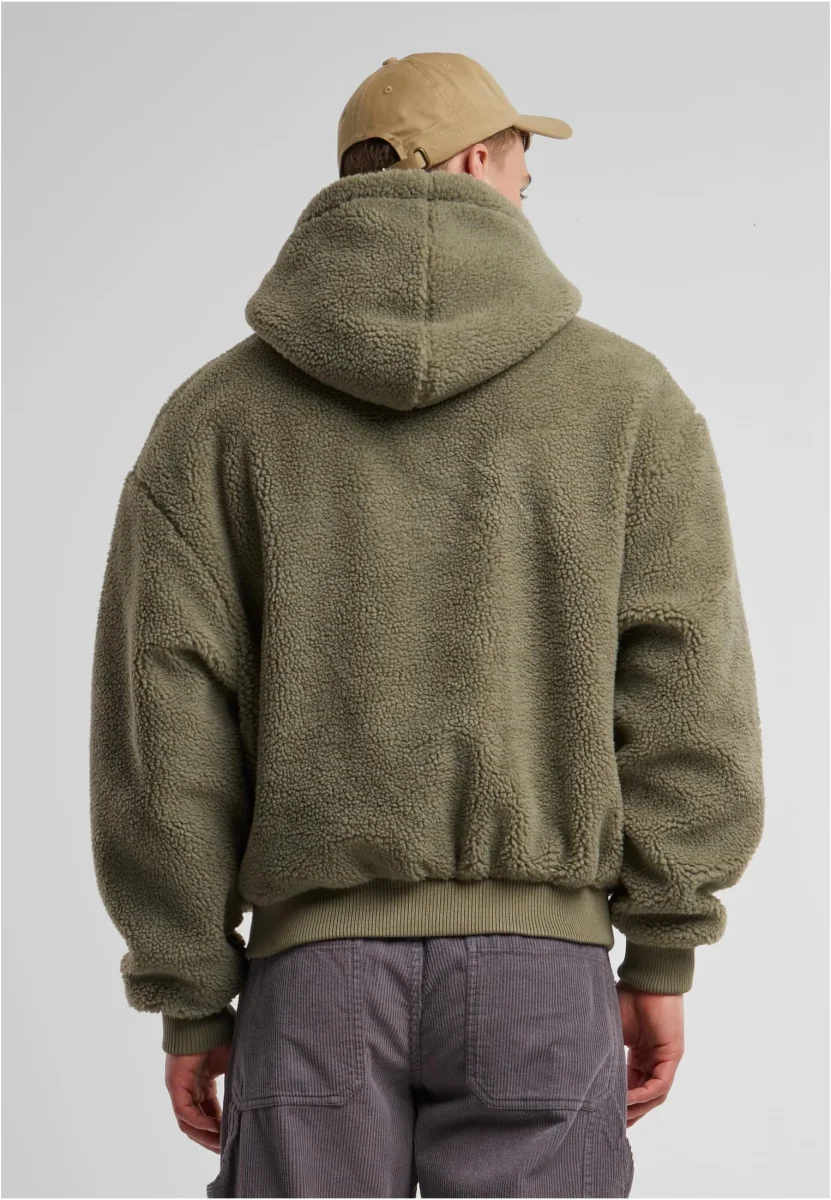 Oversized Teddy Hoody Green - immagine 3