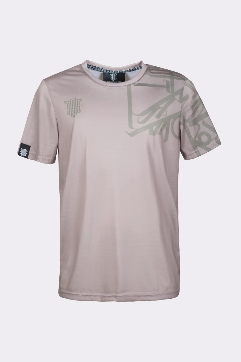 T SHIRT GRAFFITI STYLE INDELIBLE SKILLZ BEIGE - immagine 2