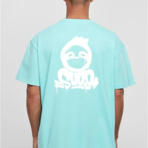 T SHIRT BERYLBLUE BRADIPO GRAFFITI SPRAY