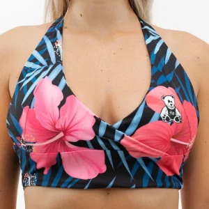 TOP INTENSE FLORAL NERO