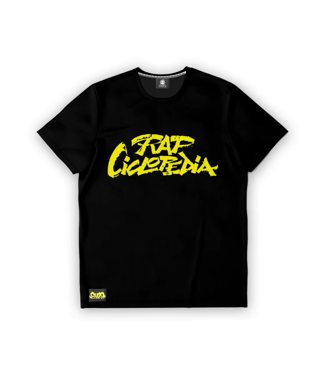 SUOS X TORMENTO RAP CICLOPEDIA T SHIRT NERA - immagine 2