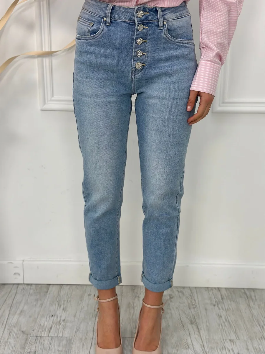 Jeans Mon Fit M7648 (elastico) - immagine 3