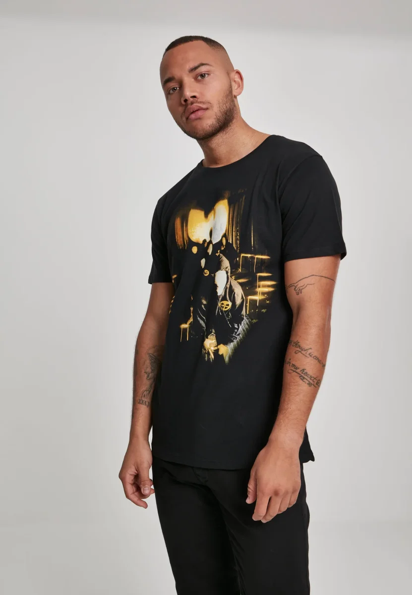 Wu-Wear Masks Tee - Black - immagine 2