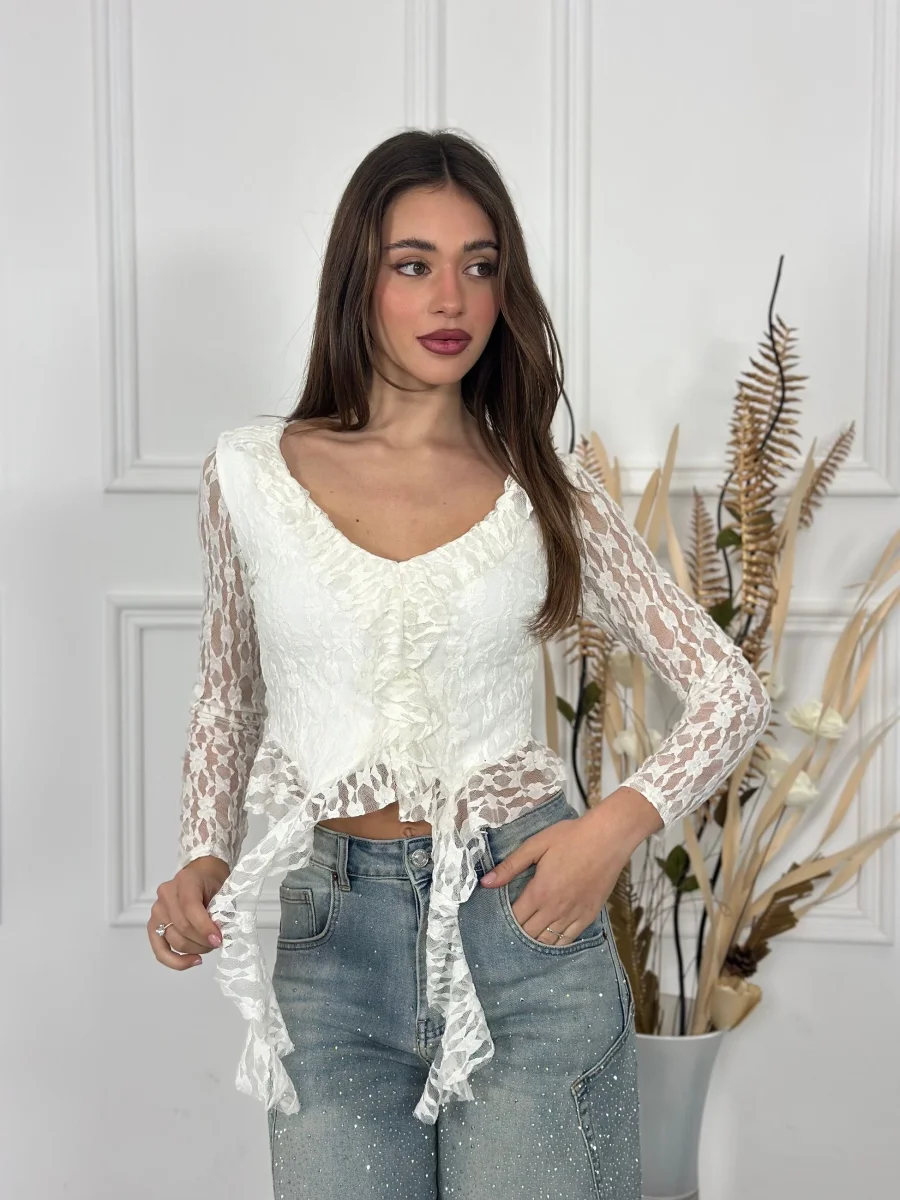 Maglia Rouches GIA6379 - immagine 8