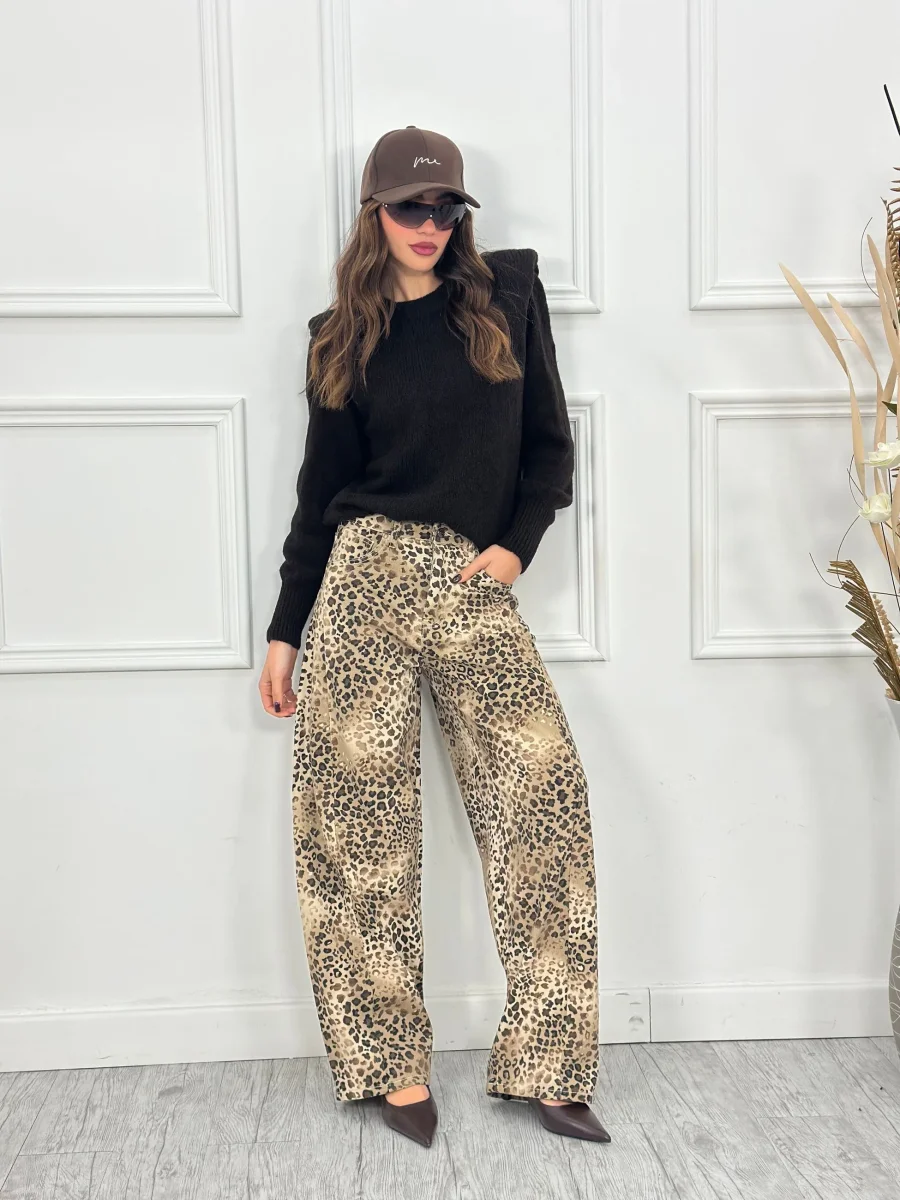 Jeans Balloon Animalier FX895 (elastico) - immagine 2