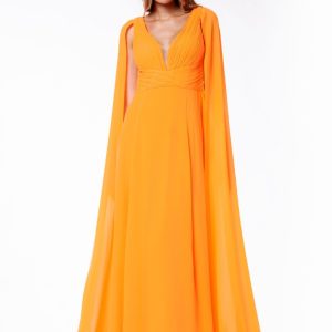 Abito lungo regina con stola