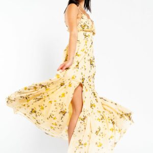 Abito lungo triangoli