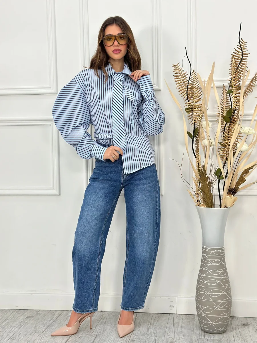 Jeans Balloon Fit F2369 - immagine 2