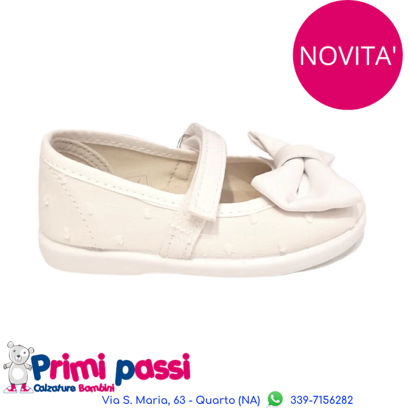 Ballerina Plumettin Bianco Fiocco - immagine 2