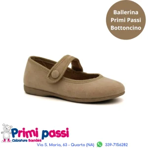 Batilas Ballerina Scamosciata Taupe