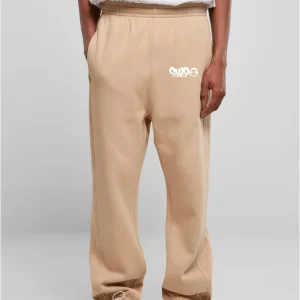 PANTALONI TUTA BEIGE BRADIPO GRAFFITI SPRAY