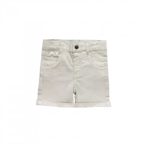 Bermuda maschietto Gabardine Grigio Chiaro