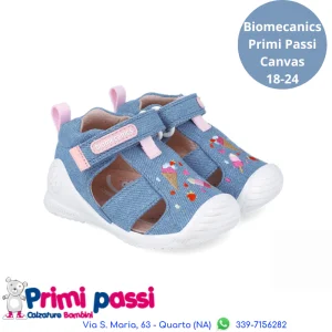 Ragnetto Primi Passi Biomecanics Jeansato Gelato