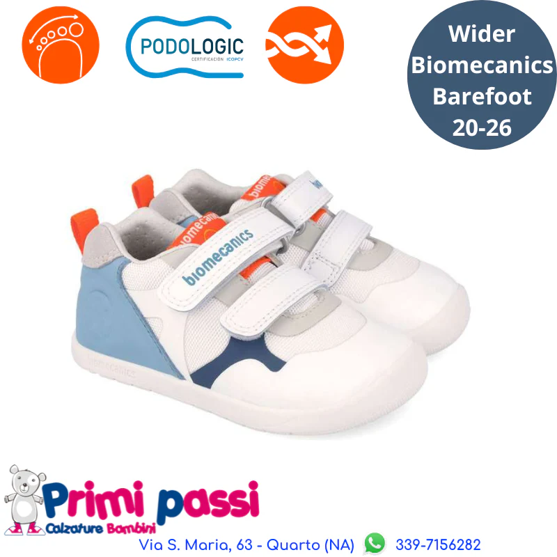 Biomecanics Wider Primi Passi Sportiva Bianca/Indigo - immagine 2