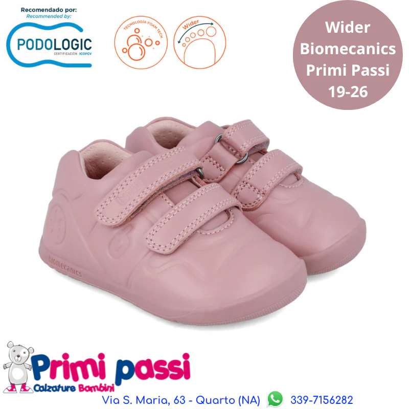 Biomecanics Wider Primi Passi Rosa Kiss - immagine 2