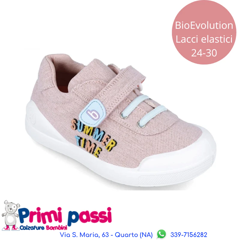 Sneakers Tela BioEvolution Rosa jeans - immagine 2
