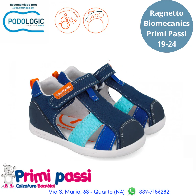 Ragnetto Biomecanics Wider Azul e Marino - immagine 2