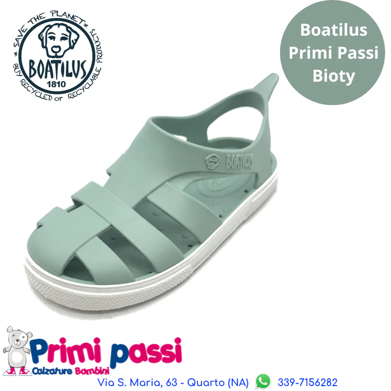 Boatilus Sandalo Bioty Green-bianco