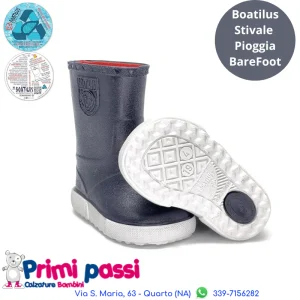 Boatilus Stivale Pioggia Nautic Navy