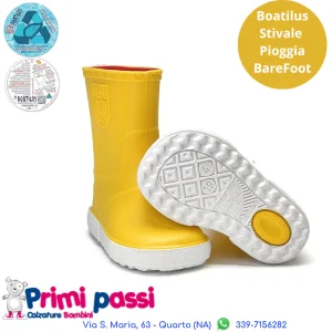 Boatilus Stivale Pioggia Nautic Yellow