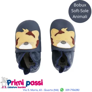 Bobux Soft Sole - Leopardo Navy