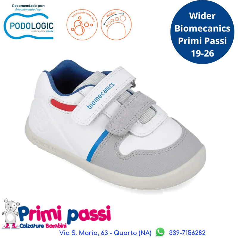 Biomecanics Wider Primi Passi Bianco Sport - immagine 2